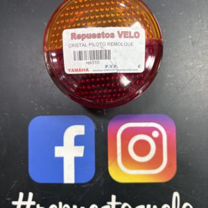CRISTAL PILOTO REMOLQUE REDONDO