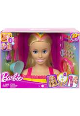 BARBIE BUSTO HAIR COLOR RUBIA