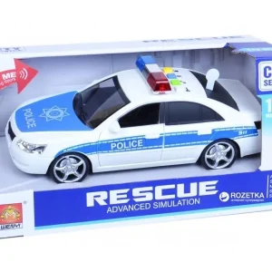 COCHE POLICIA RESCUE LUZ Y SONIDO