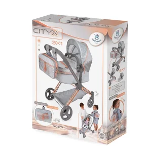 COCHE MUÑECA 3X1 PLEGABLE CITY