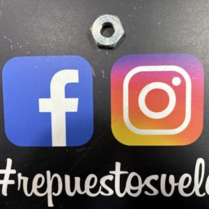 TUERCA EJE RUEDA VESPINO GORDA VARIOS