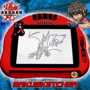 BAKUGAN PIZARRA PINTA Y BORRA