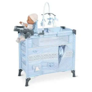 ARMARIO CAMBIADOR PLEGABLE AZUL