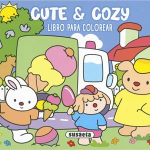 CUTE Y COZY LIBRO PARA COLOREAR