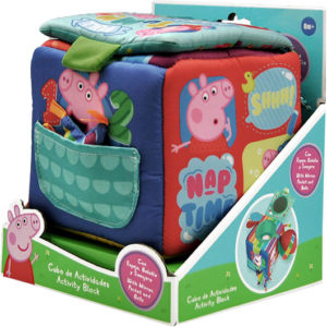PEPPA PIG CUBO BLANDITO ACTIVIDADES