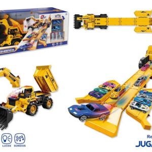 EXCABADORA CONBERTIBLE EN PISTA 2EN 1