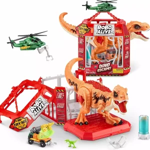 DINOSAURIO JAULA ROBO ALIVE