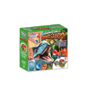 CUIDADO CON EL DINOSAURIO EN FAMILIA