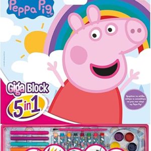 PEPPA PIG DIBUJAR Y PINTAR 5 EN 1