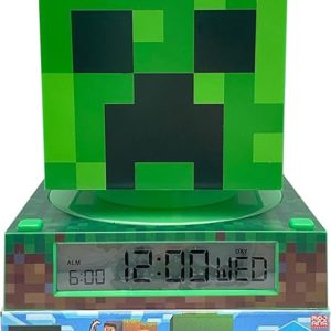 MINECRAFT LAMPARA DESPERTADOR