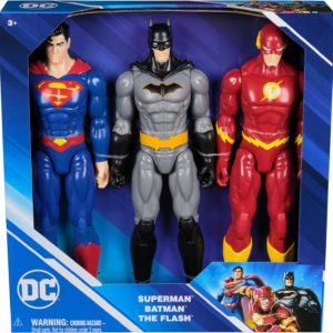 PACK 3 FIGURAS SUPERMAN, IRON Y BATMAN
