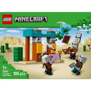 LEGO MINECRAFT PATRULLA DESIERTO 105PCS