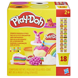 PLAY-DOH PACK DE 18 RECIPIENTES