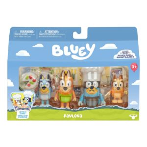 FIGURAS BLUEY Y SU FAMILIA TEMATICA CHEF