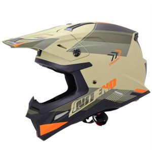 CASCO NOEND CROSS DAGGER KAKI/NARANJA M