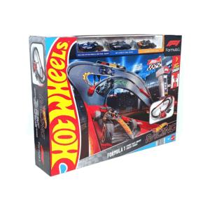 HOT WHEELS PISTA RACING F1 + 3 COCHES