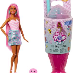 BARBIE MUÑECA SORPRESA POP REVEAL VASO