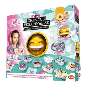 CREA TUS PEGATINAS 3D DE BIZAK