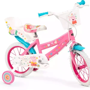 BICICLETA PEPPA PIG ROSA 14" 4/6 AÑOS
