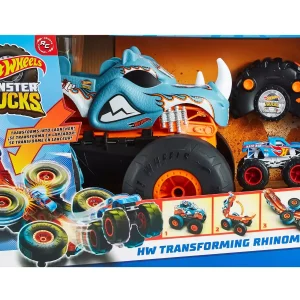 COCHE R/C HOT WHEELS RINOCERONTE