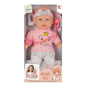 MUÑECO MY BABY CON SONIDOS 30CM