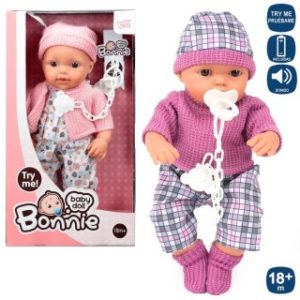 MUÑECO SONIDOS BONNIE GRIS