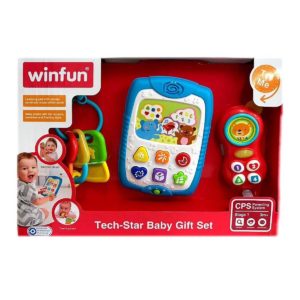 WINFUN SET TABLET, MOVIL Y SONAJERO BEBE