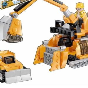 BLOQUE TIPO LEGO VEHICULOS CONSTRUCION