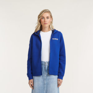 SUDADERA C/CREMALLERA YAMAHA AZUL MUJ M